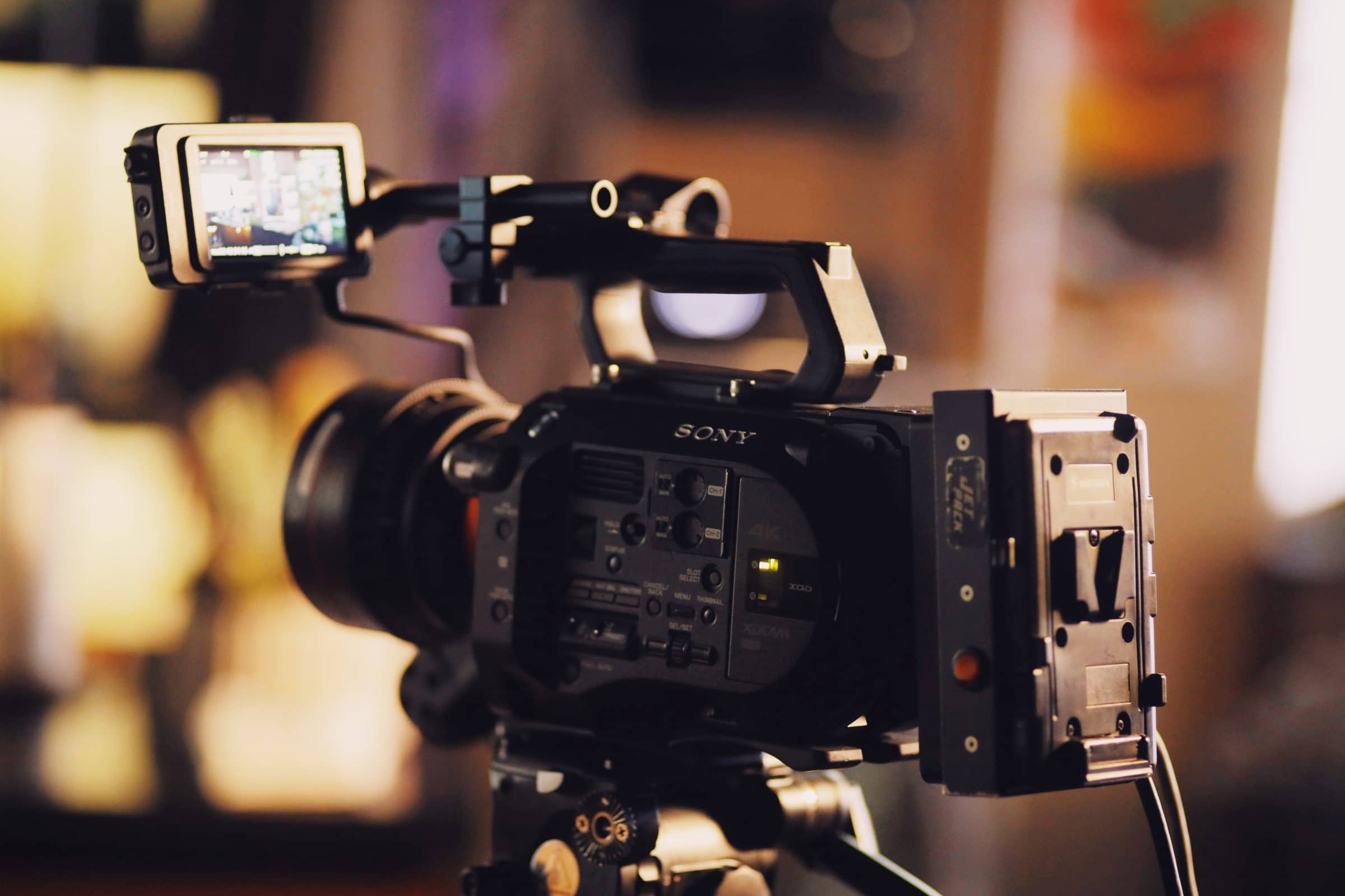 Caméra vidéo professionnelle